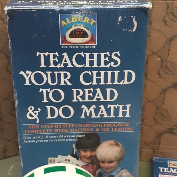 Albert The Teaching Robot Reading Math Educational Insights 5950 Ages 3-6 VTG - Picture 2 of 11